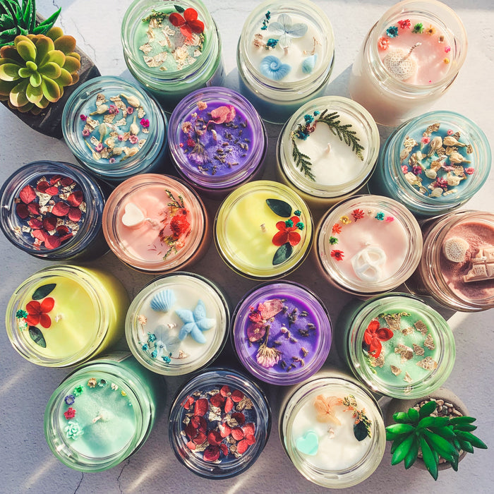 Chandelle Parfumée en Cire de Soya BOTANICA - Kimo Soaps