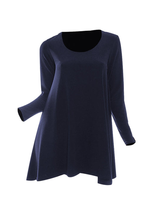 999 tunique noire évasée