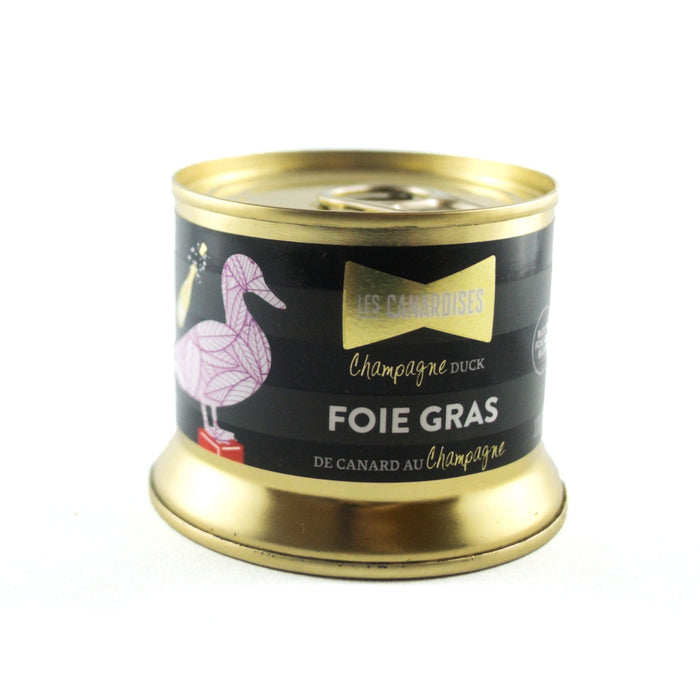 Foie gras de canard au champagne (bloc) 140g