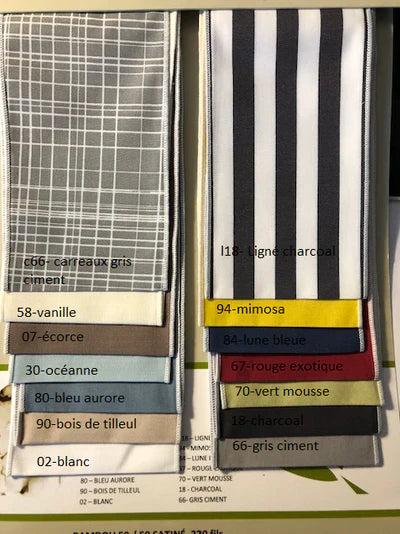 Draps pour lit articulé/électrique simple - (fabriqué au québec)