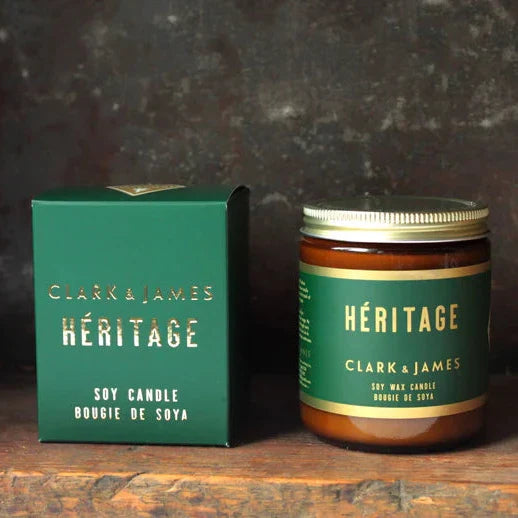 Bougie clark & james héritage
