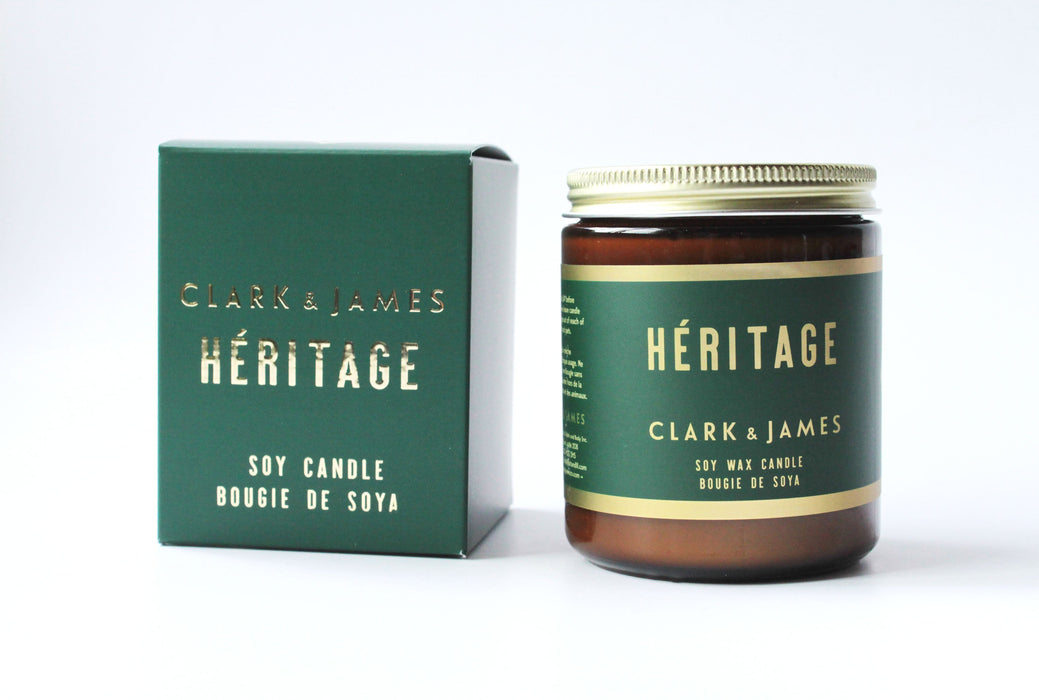 Bougie clark & james héritage