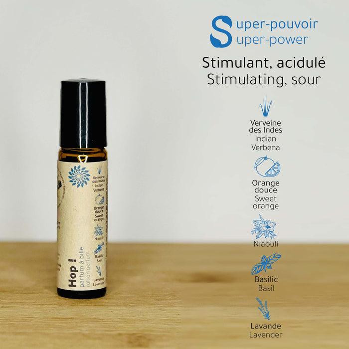 Hop ! - parfum stimulant & acidulé - végan