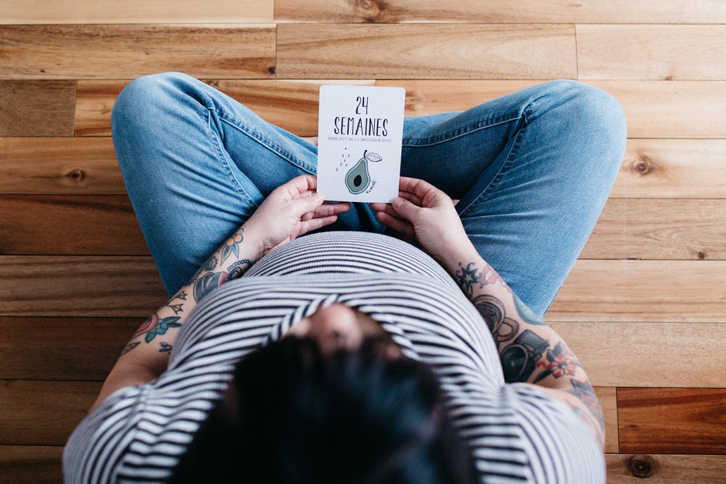 Coffret fruits maternité à photographier