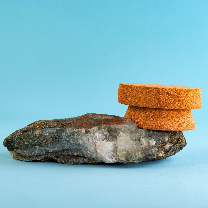 *adieu le glissement* porte-savon en liège