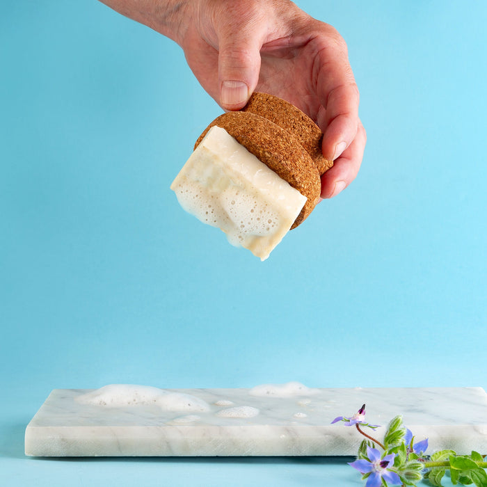 *adieu le glissement* porte-savon en liège