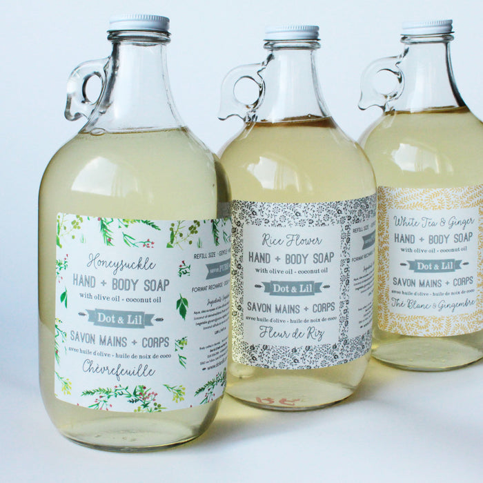 honeysuckle liquid soap