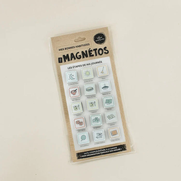 Les belles combines, les magnétos mes bonnes habitudes - les étapes de ma journée