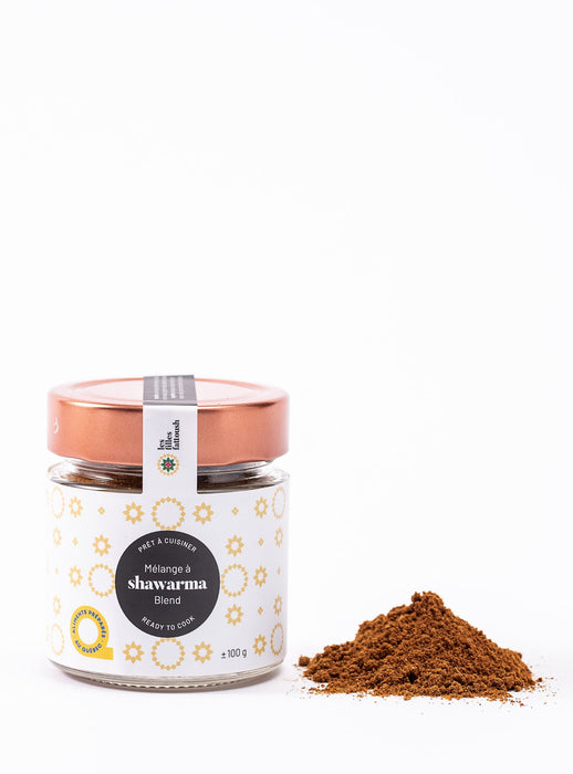 Emballage de mélange à shawarma de la marque Les filles fattoush