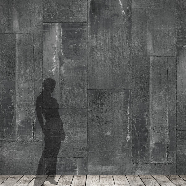 METAL OXIDATION WALLPAPER - PAPIER PEINT MÉTAL OXYDÉ walldecor-wallmurals WYNIL   