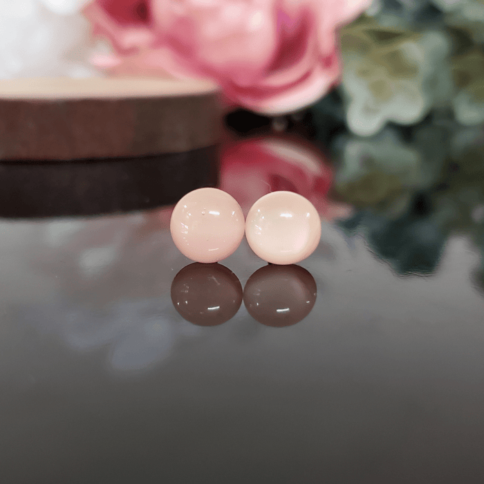 Mini coeur beige et taupe symétrique