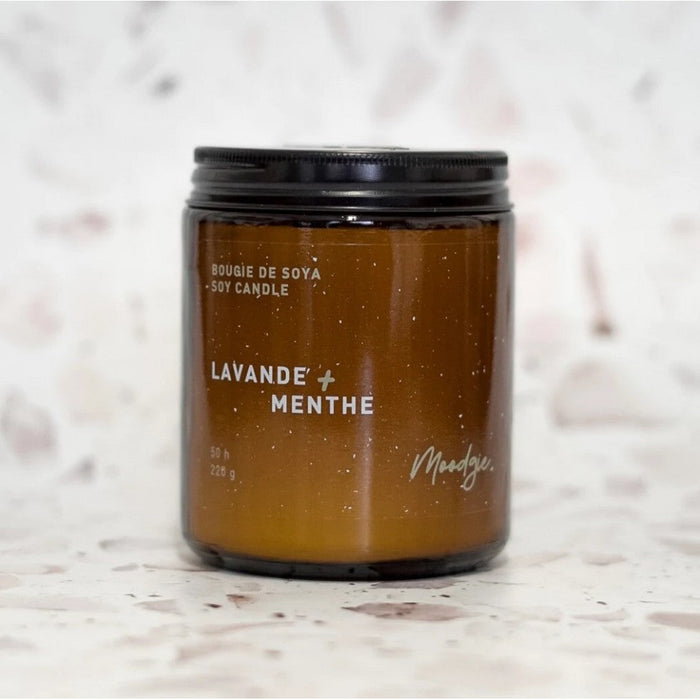 Candles - lavender + mint