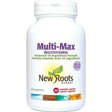 New roots - multi-max multivitamine sans fer.