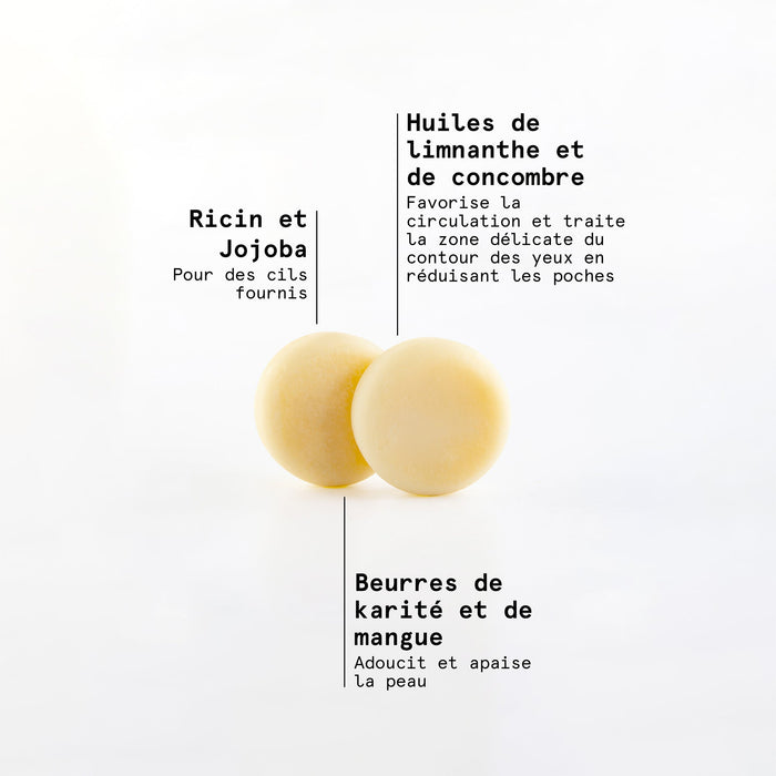 *yeux-nus* démaquillant pour les yeux en barre