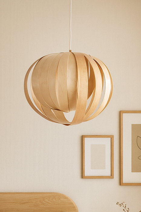 Noisette #3 inverted / mix of white and red birch