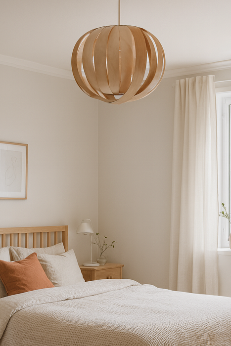 Noisette #3 inverted / mix of white and red birch