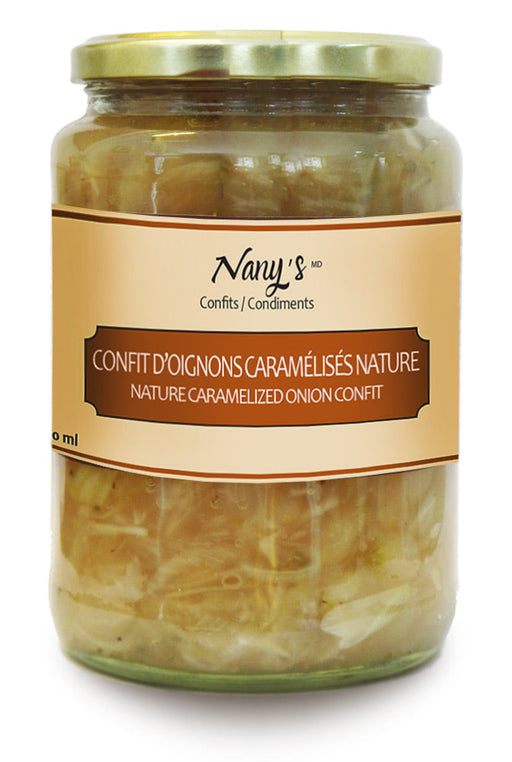 Confit d'oignons caramélisés nature 830ml