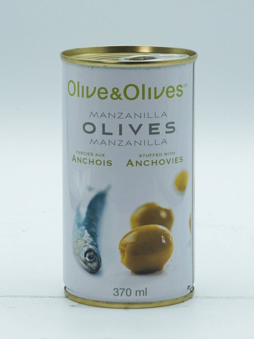 Olives farcies aux anchois 370ml