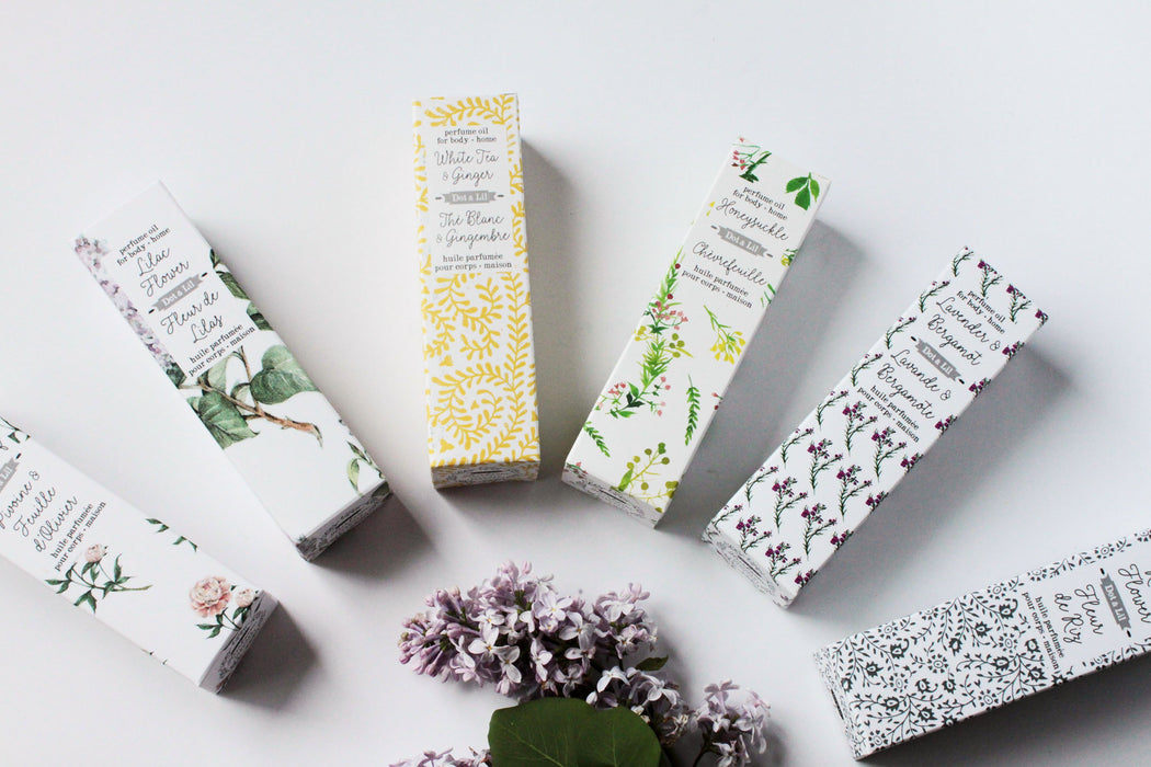 lavender & bergamot perfume oil