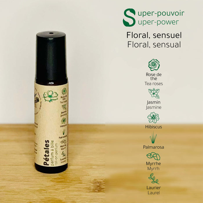 Pétales - parfum floral & sensuel - végan