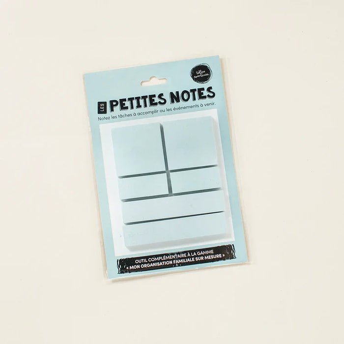 Les belles combines, les petites notes autocollantes - bleu denim/niveau 4