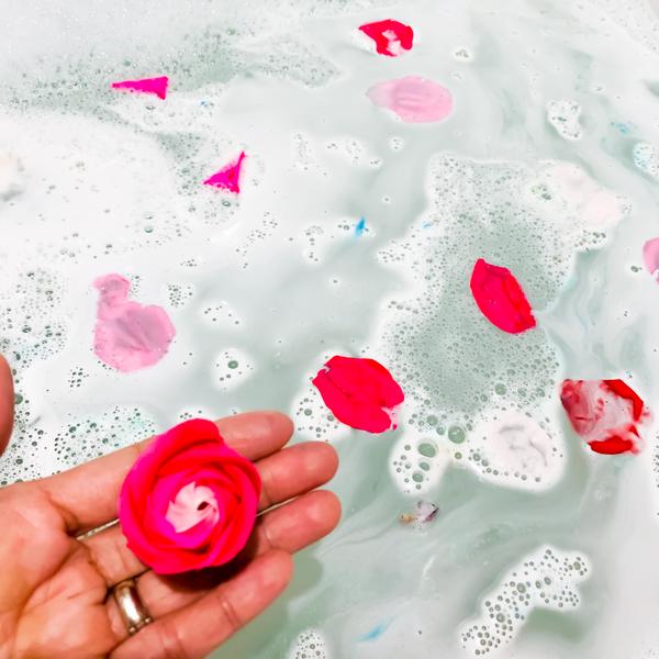 Poudre effervescente pour le bain