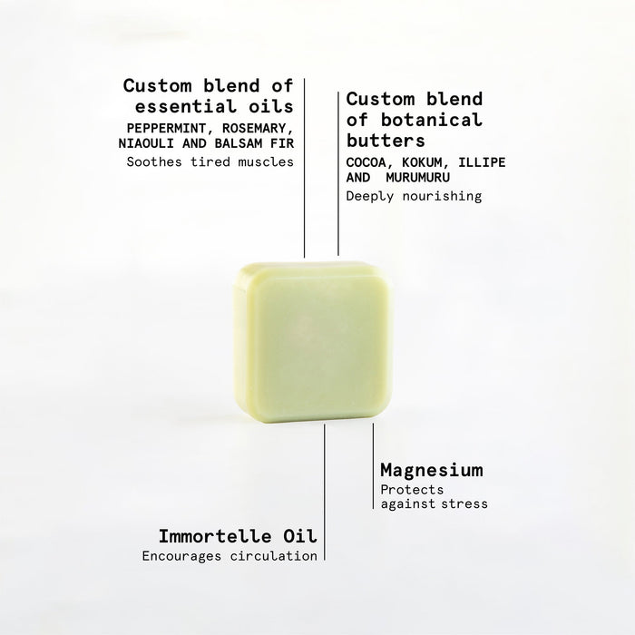 *rrrafraichir* beurre soyeux en barre pour le corps