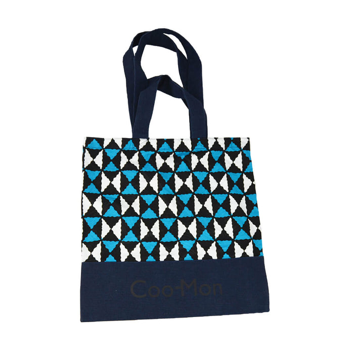 Copie de sac réutilisable pour les courses et le marché - bleu, gris