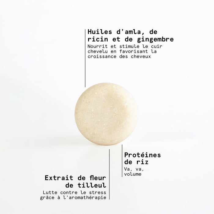 *montez le volume* shampoing en barre