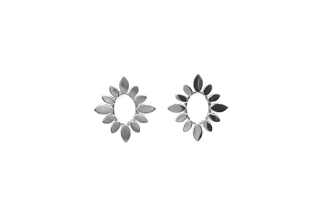 Soleil d'été │ boucles d'oreilles en argent sterling sans oxydation