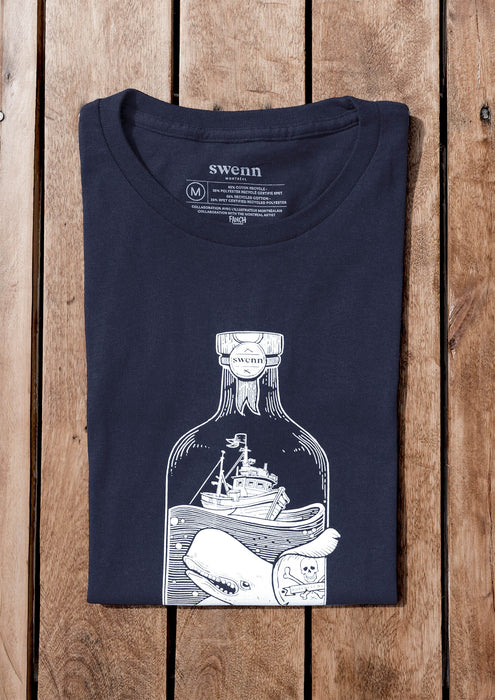 Baleine - bleu marine