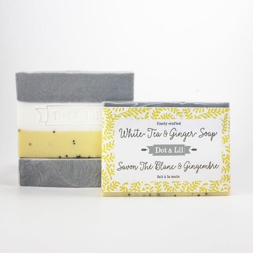 white tea & ginger soap