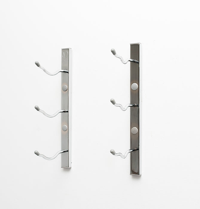 Série w1 support à bouteilles mural en métal de 30,5cm. 12 pouces (3 à 9 bouteilles)