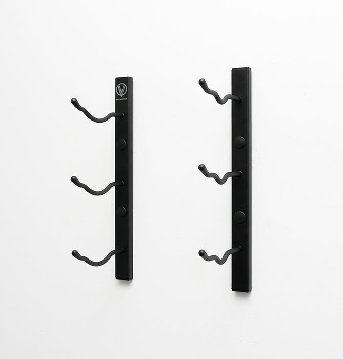 Série w1 support à bouteilles mural en métal de 30,5cm. 12 pouces (3 à 9 bouteilles)