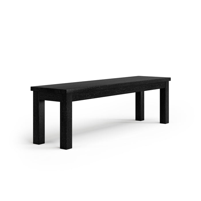 Banc classique en bois massif