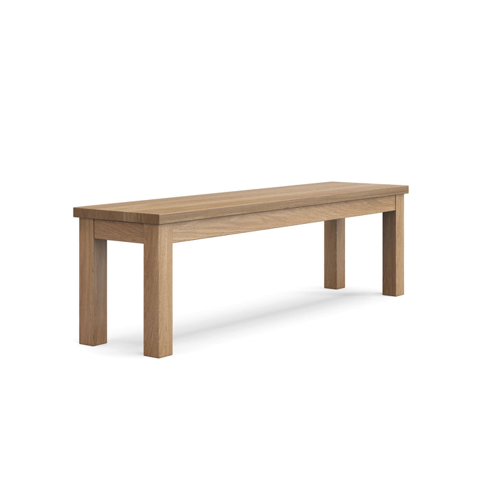 Banc classique en bois massif