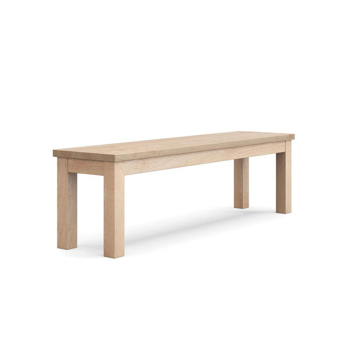 Banc classique en bois massif