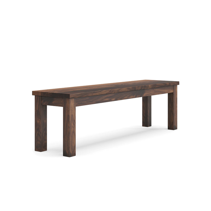 Banc classique en bois massif