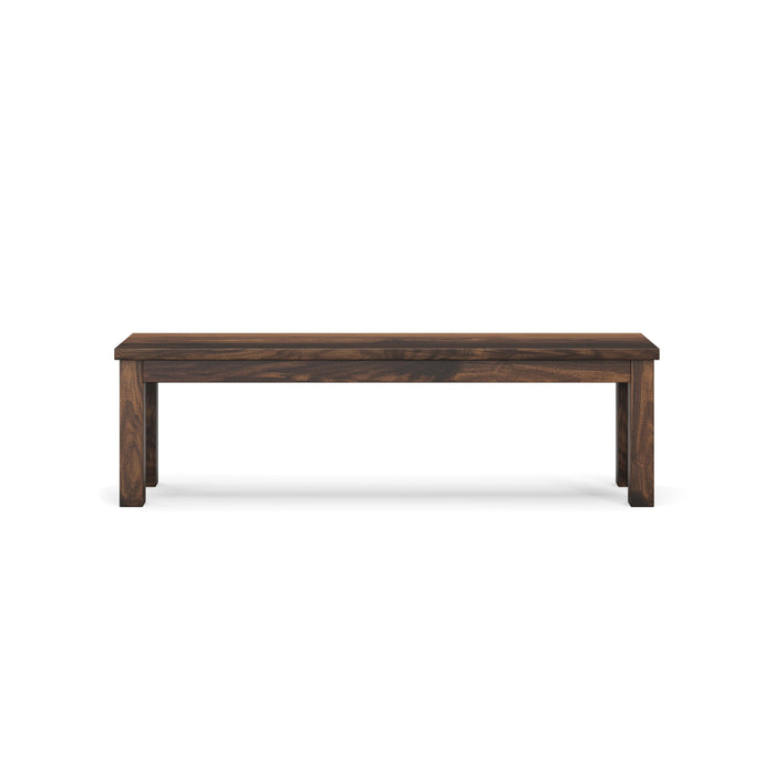 Banc classique en bois massif