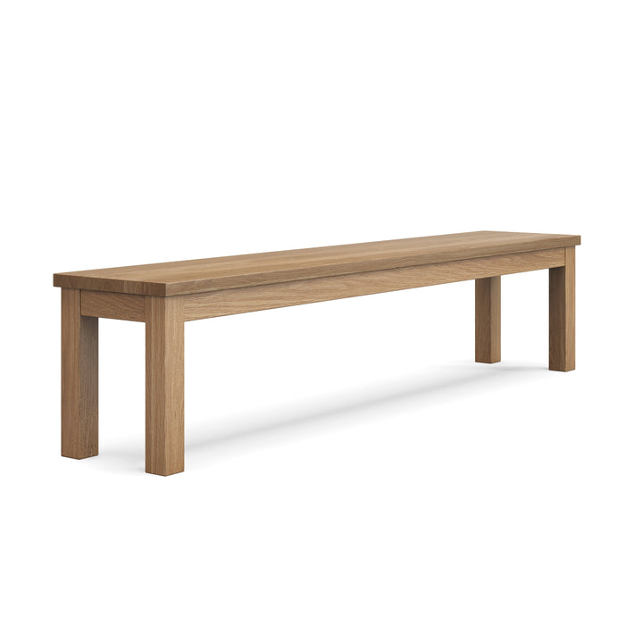 Banc classique en bois massif