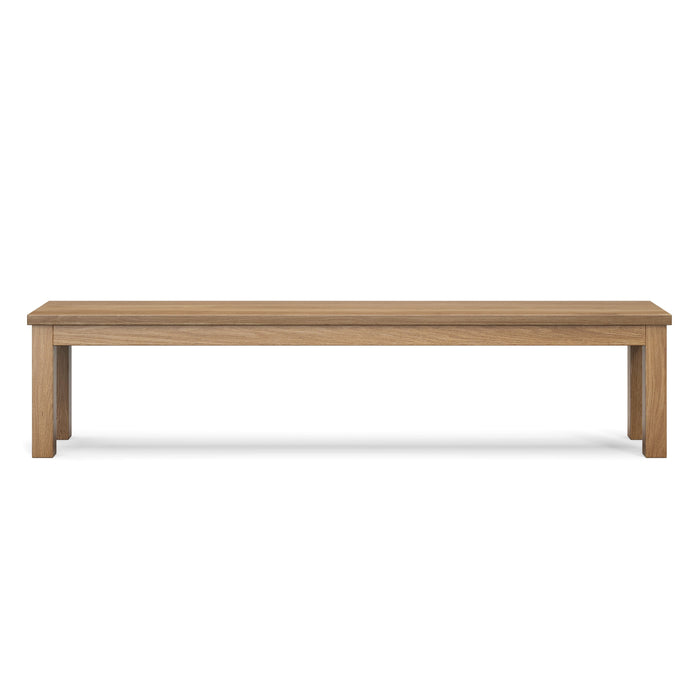 Banc classique en bois massif