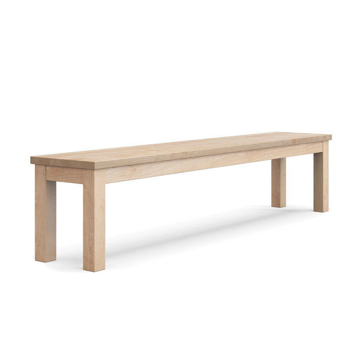 Banc classique en bois massif