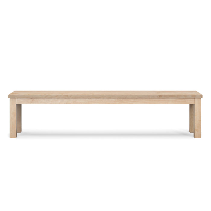 Banc classique en bois massif