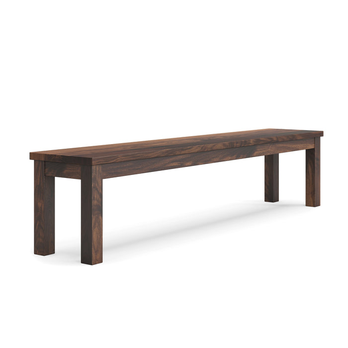 Banc classique en bois massif