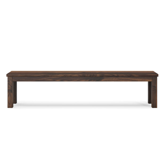 Banc classique en bois massif