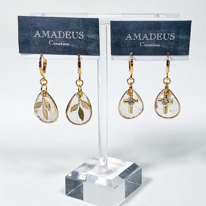 Boucles d’oreilles  « alix »