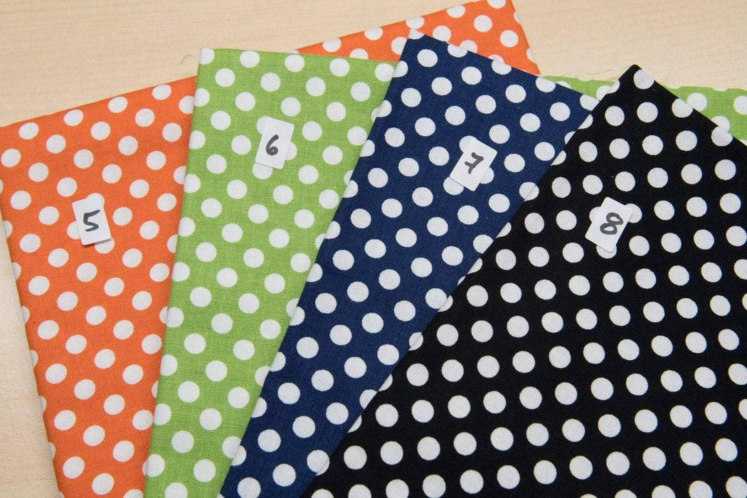 Bandanas de pâques et du printemps pour chiens à pois blancs sur fond de couleur, plusieurs couleurs disponibles