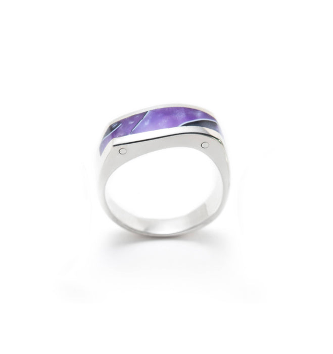 Modèle bagues ondulations