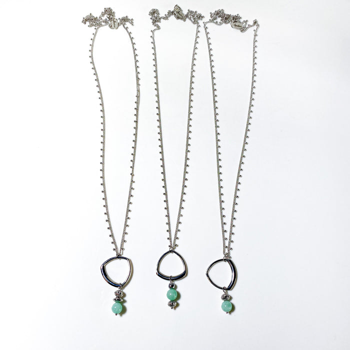 Sautoir « jade »