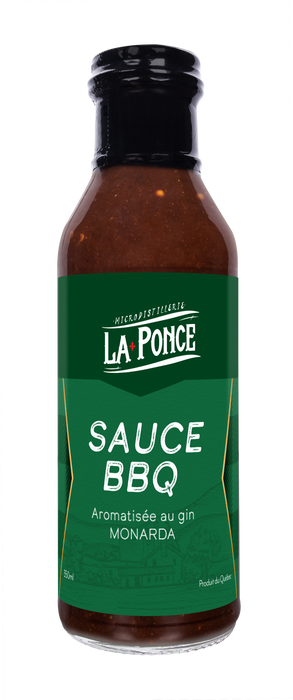 Sauce bbq aromatisée au gin monarda
